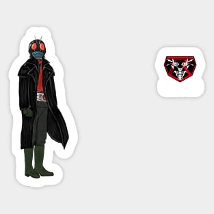 Shin Kamen Rider no.1 Sticker